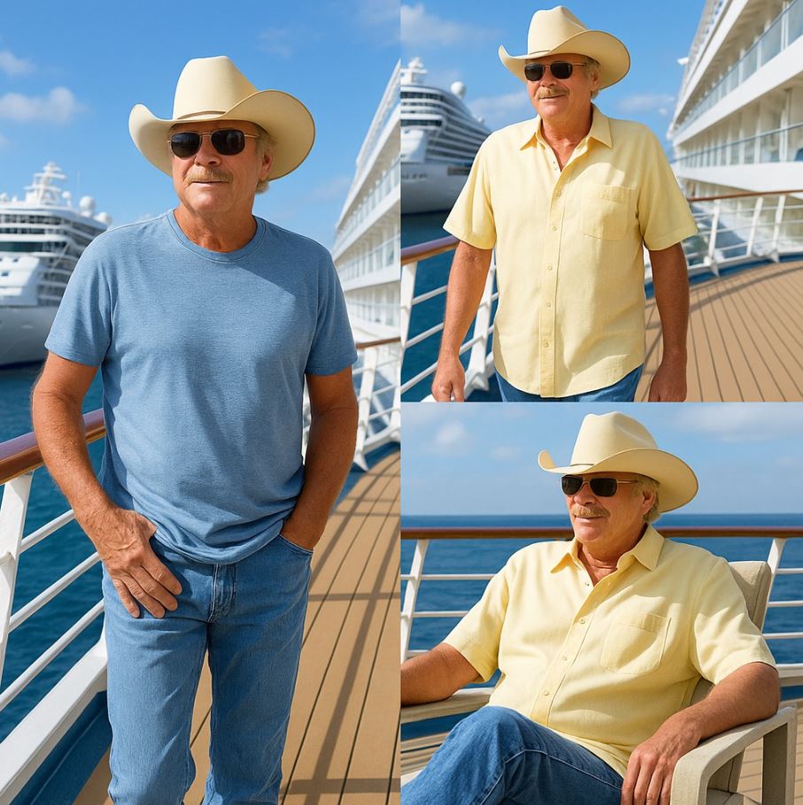COUNTRY LEGEND’S SECRET CRUISE ESCAPE UNVEILED: Alan Jackson’s Tear-Jerking Family Yacht Getaway Photos Leak Amid Brutal Battle with Debilitating Charcot-Marie-Tooth Disease – Heartwarming Moments of Relaxation with Wife and Daughters That’ll Have You Bawling, As He Drops Bombshell Life Confessions on Inherited Torment, Cancer Scares, and Unbreakable Bonds That Could Signal His Epic Comeback or Emotional Farewell to the Spotlight Forever!