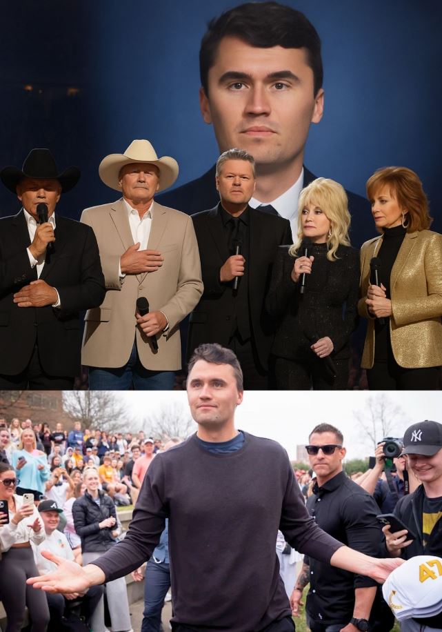 Five Country Legends Unite in Unforgettable Tribute to Charlie Kirk — A Night 90,000 Fans Will Never Forget